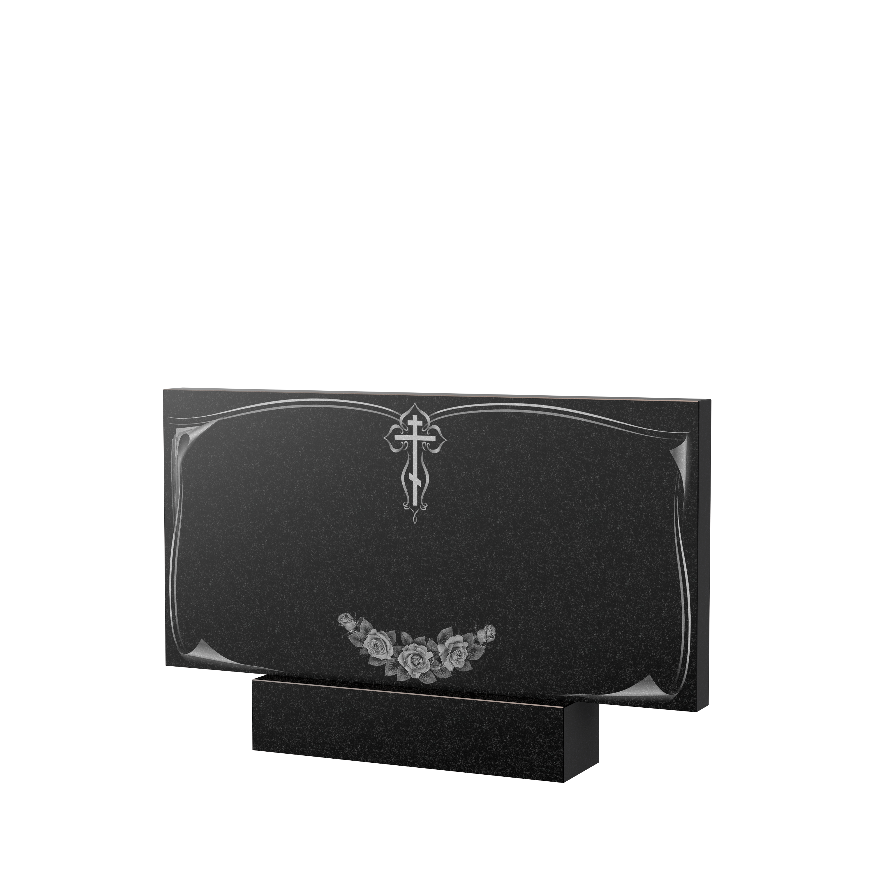 Художественное оформление памятника в&nbsp;Москве | Художественное оформление на гранитную стелу, рисунок ГХО-001