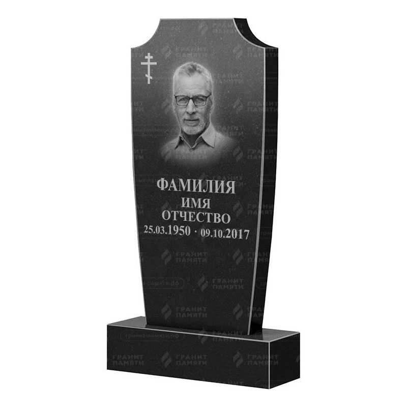 Памятники из гранита вертикальные в&nbsp;Москве | Гранитный памятник ФГ-010
