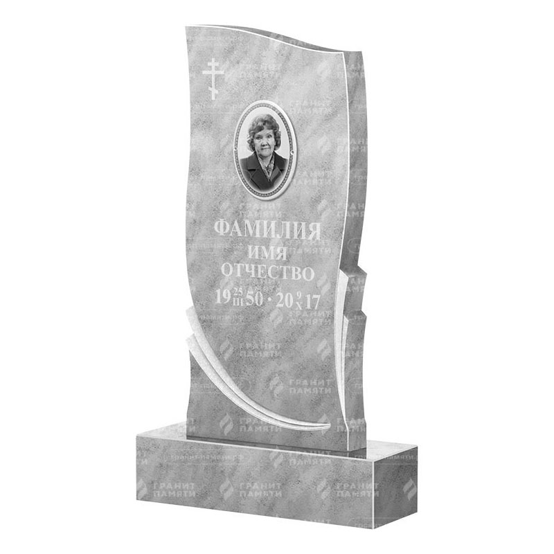 Памятники из мрамора в&nbsp;Москве | Мраморный памятник ФМ-044