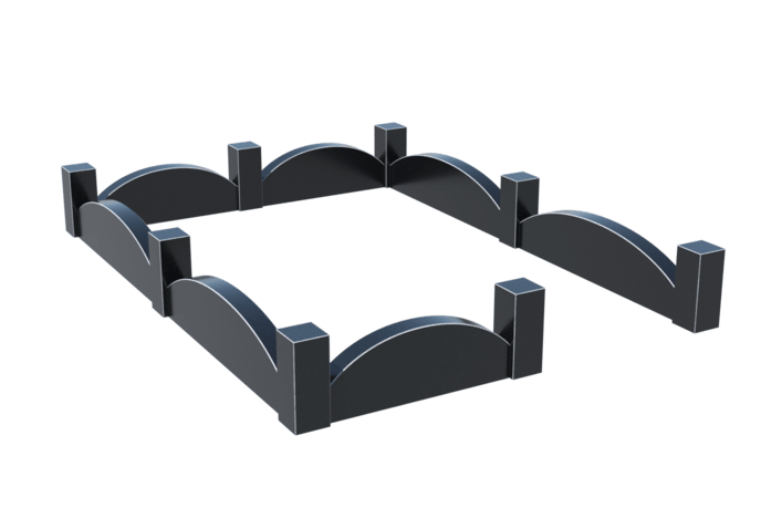 Цоколи на могилу в&nbsp;Москве | Цоколь на могилу №0001