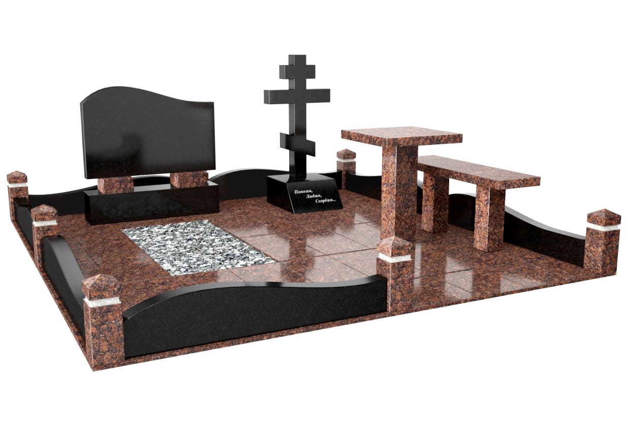 Одинарные мемориальные комплексы в Москве | Мемориальный комплекс №25