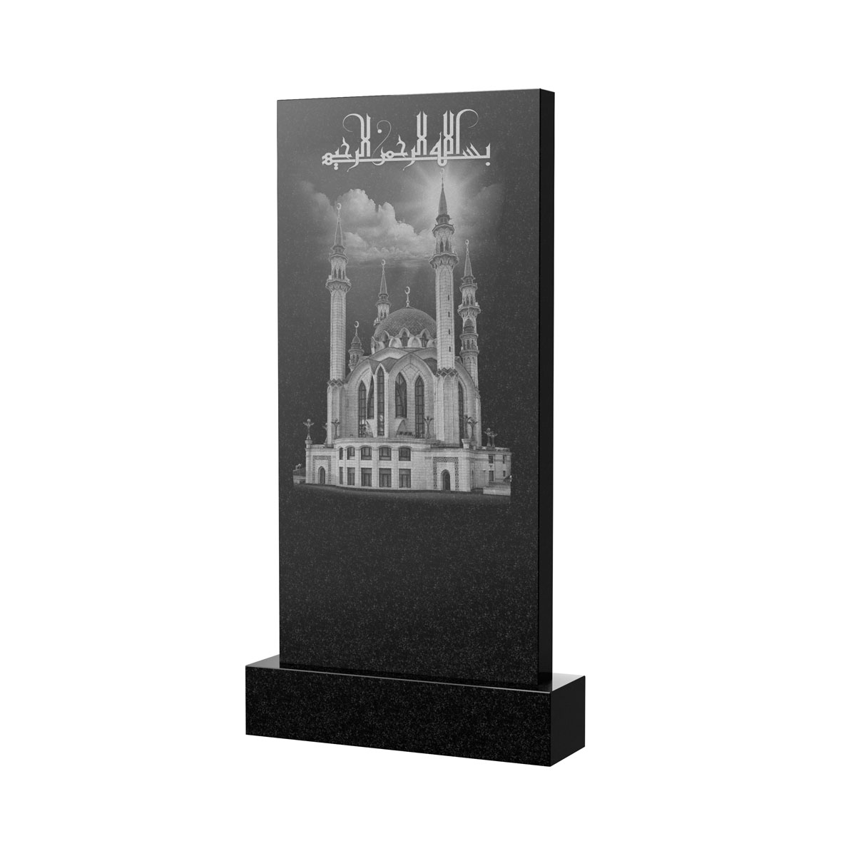 Художественное оформление памятника в&nbsp;Москве | Художественное оформление на гранитную стелу, рисунок ВХО-047