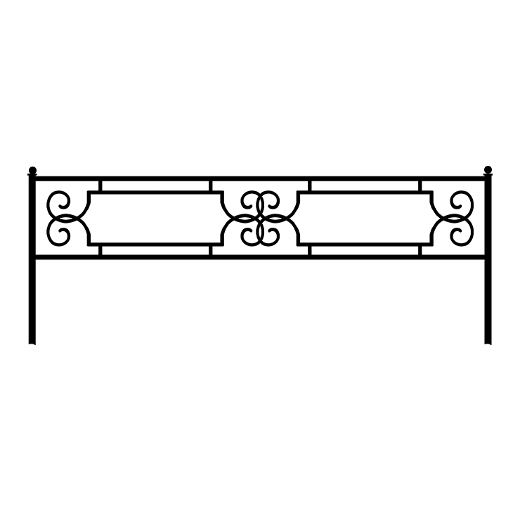 Кованые изделия в&nbsp;Москве | Кованая оградка ОГ.004