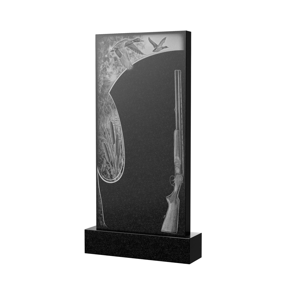 Художественное оформление памятника в&nbsp;Москве | Художественное оформление на гранитную стелу, рисунок ВХО-052