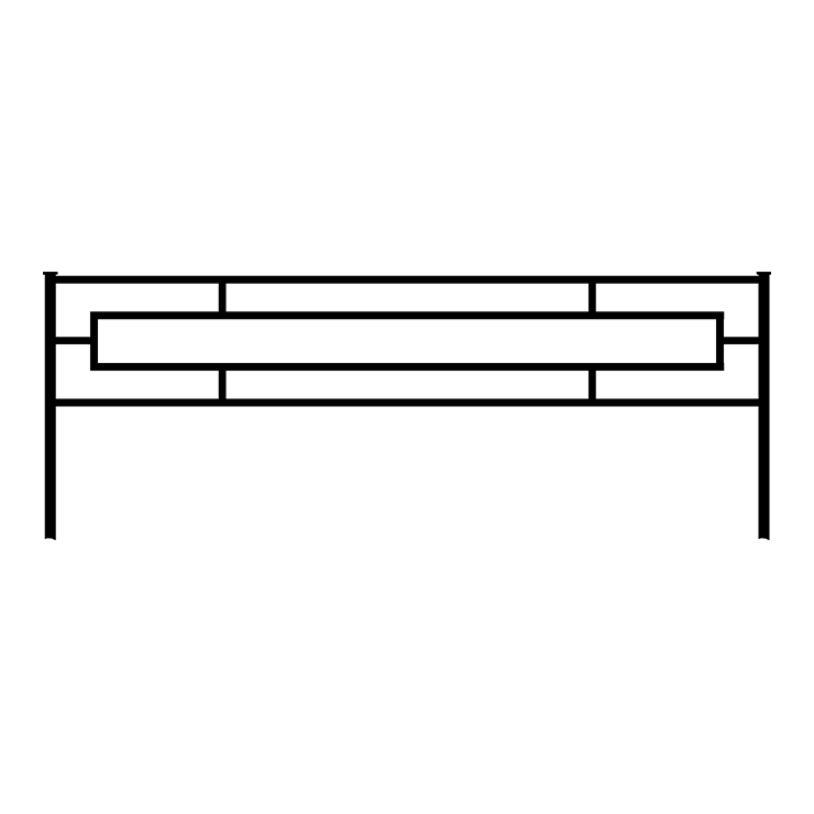 Металлические оградки, столы, скамейки в&nbsp;Москве | Оградка №6
