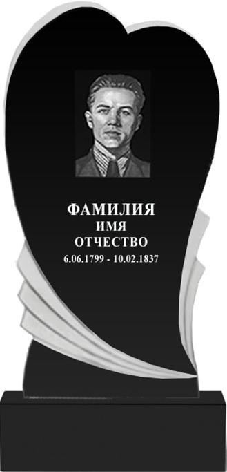 ГРАНИТ «КАРЕЛИЯ» СЕРДЦЕ №3