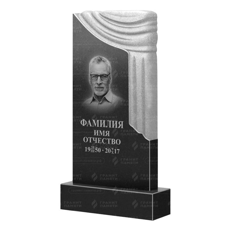 Памятники из гранита резные в&nbsp;Москве | Гранитный памятник ФГ-121