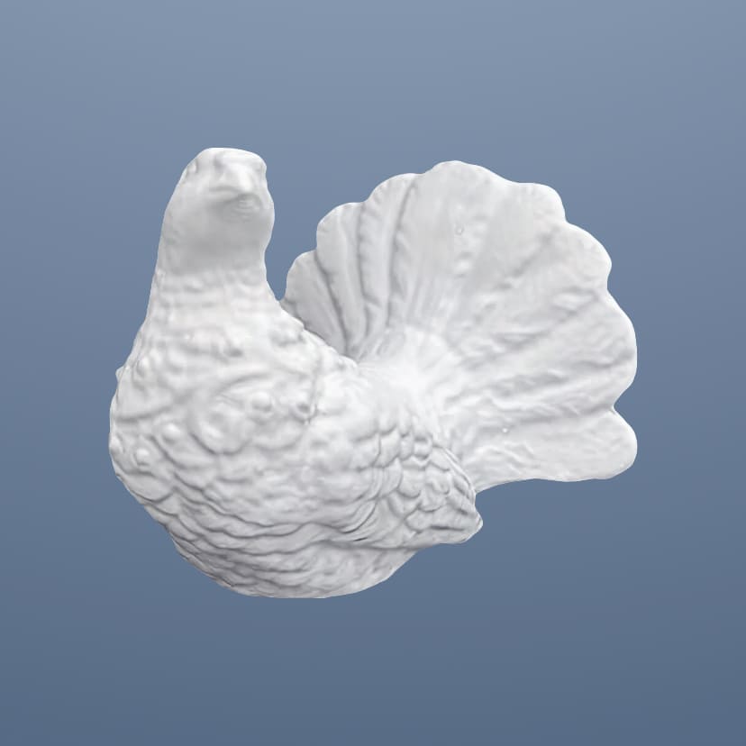 Скульптуры из искусственного мрамора в Москве | Голубь лево