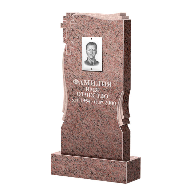 Гранитные памятники в&nbsp;Москве | Памятник из гранита Розалия Pink ФГЦ-185