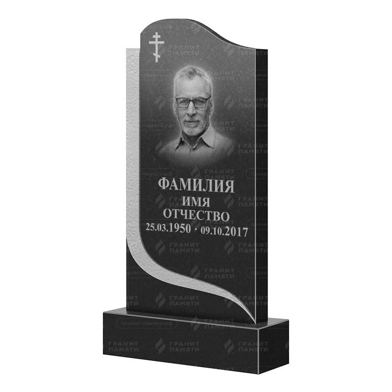 Памятники из гранита вертикальные в&nbsp;Москве | Гранитный памятник ФГ-102