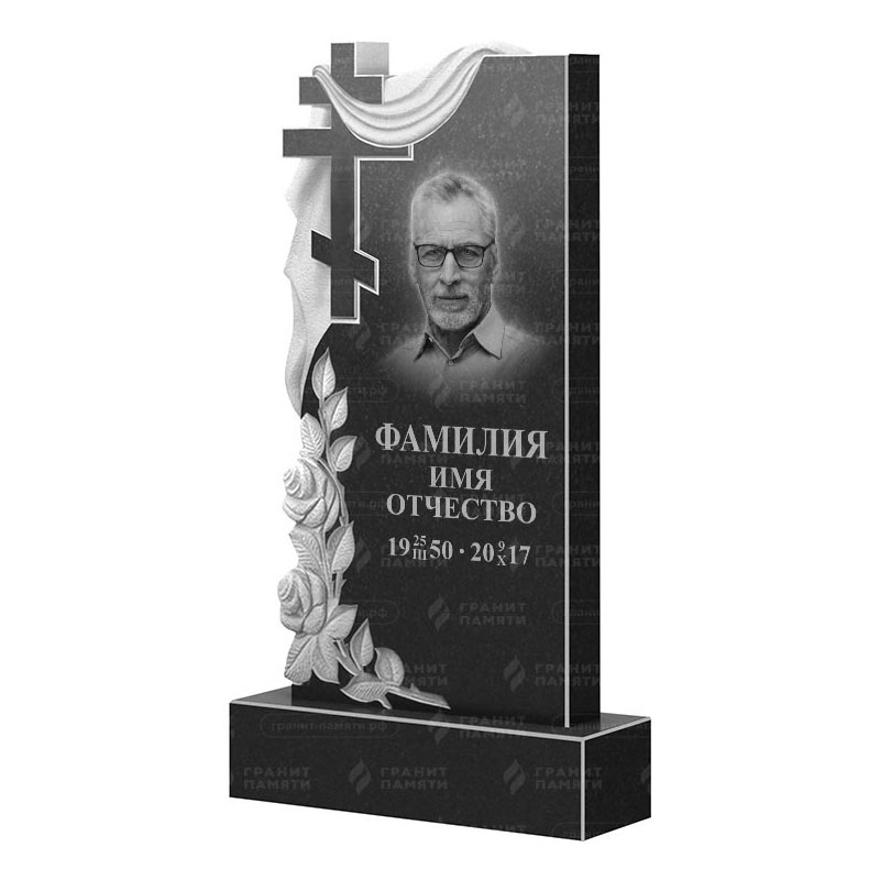 Памятники из гранита вертикальные в&nbsp;Москве | Гранитный памятник ФГ-189