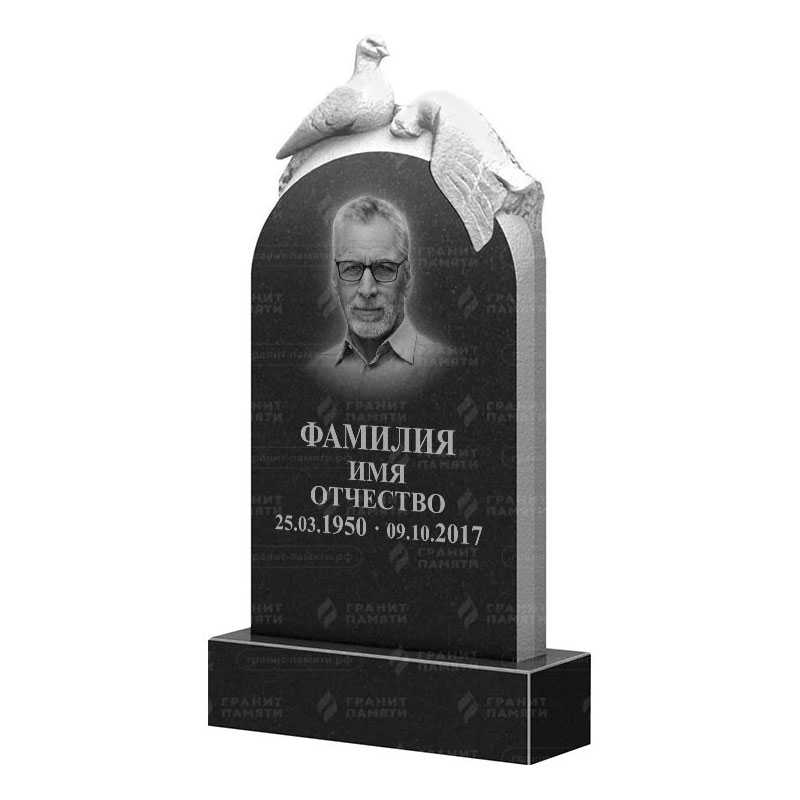 Памятники из гранита с птицами в&nbsp;Москве | Гранитный памятник ФГ-109