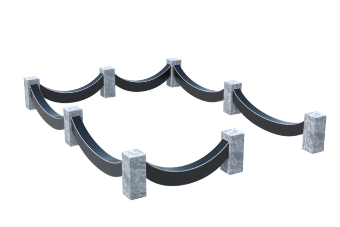 Цоколи на могилу в&nbsp;Москве | Цоколь на могилу №0023