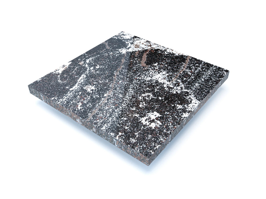 Плитка для облицовки памятников в&nbsp;Москве | Гранитная плитка «Амфиболит»