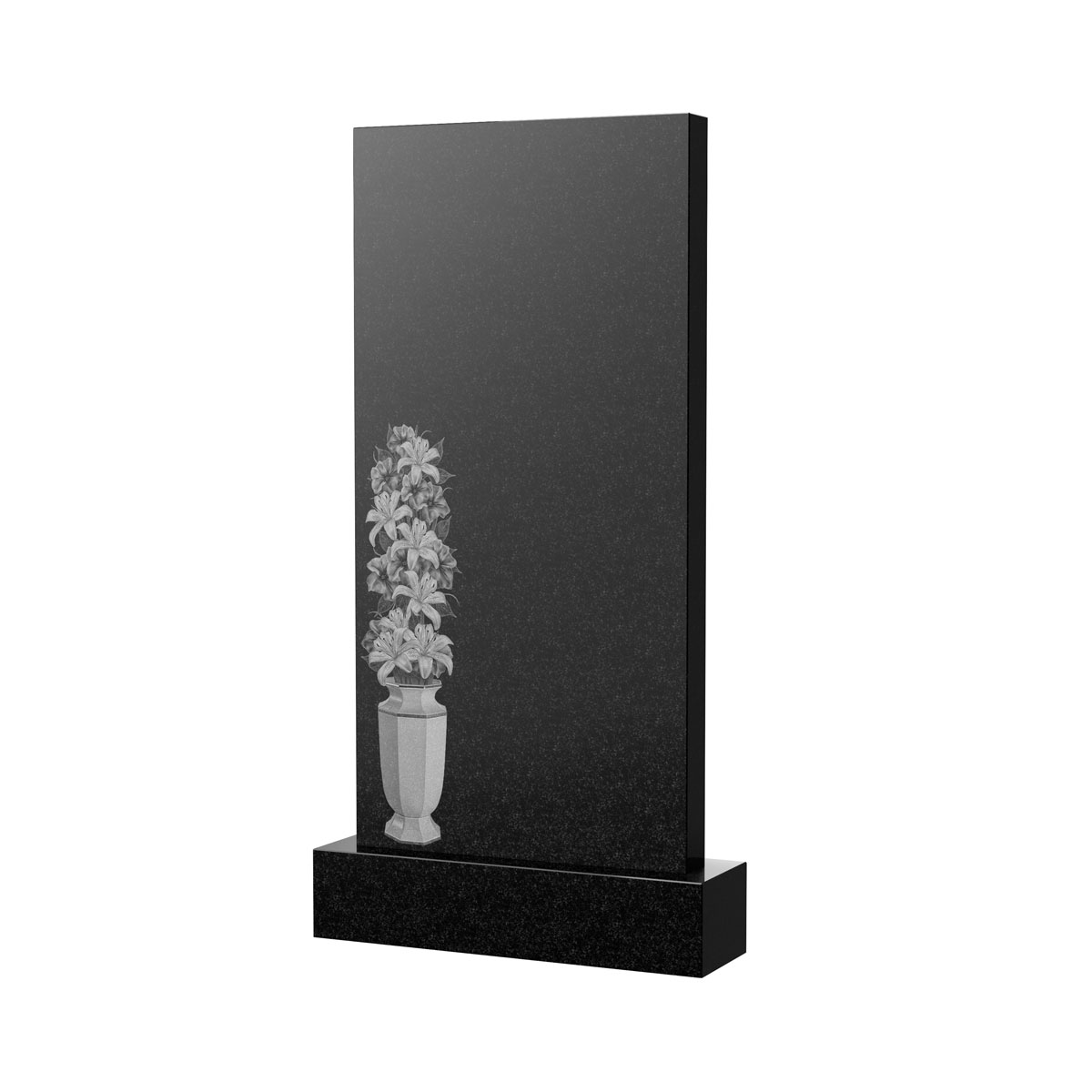 Художественное оформление памятника в&nbsp;Москве | Художественное оформление на гранитную стелу, рисунок ВХО-057