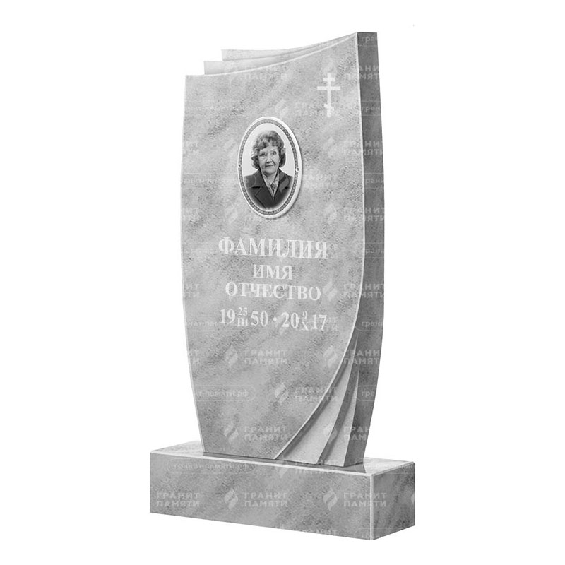 Памятники из мрамора в&nbsp;Москве | Мраморный памятник ФМ-057