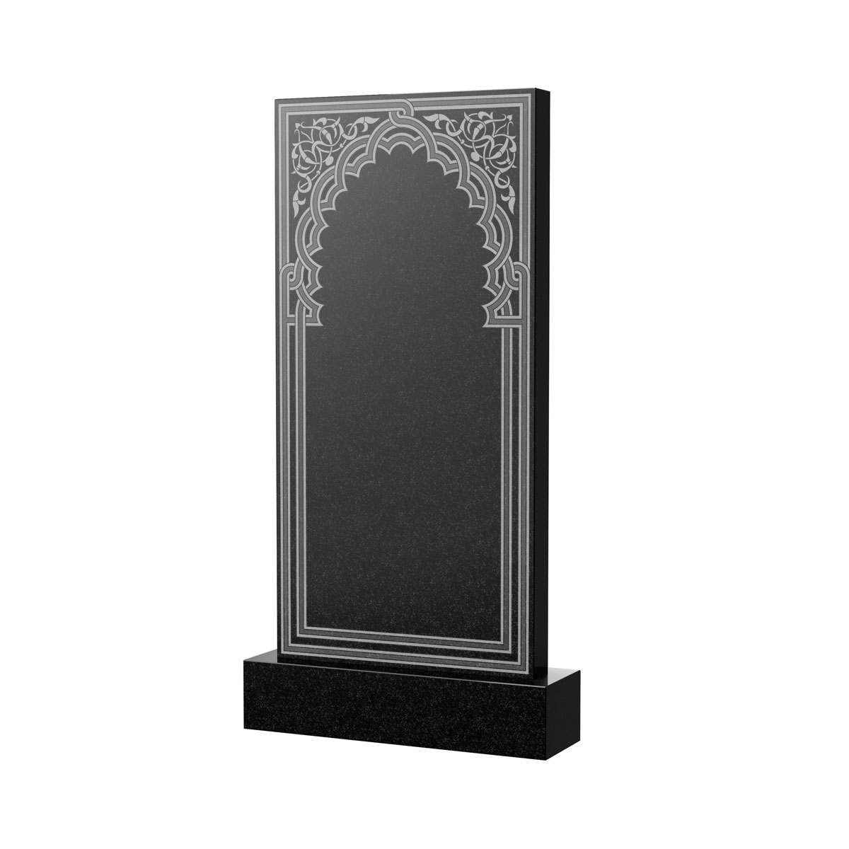 Художественное оформление памятника в&nbsp;Москве | Художественное оформление на гранитную стелу, рисунок ВХО-045