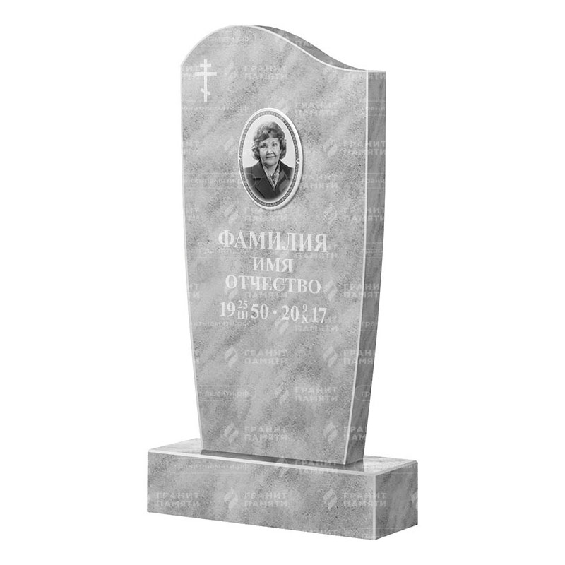 Бюджетные памятники в&nbsp;Москве | Мраморный памятник ФМ-031