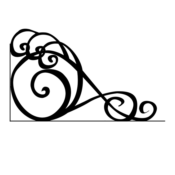 Кованые изделия в&nbsp;Москве | Кованый уголок УГ.013