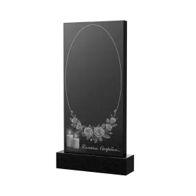 Художественное оформление | Художественное оформление на гранитную стелу, рисунок ВХО-006