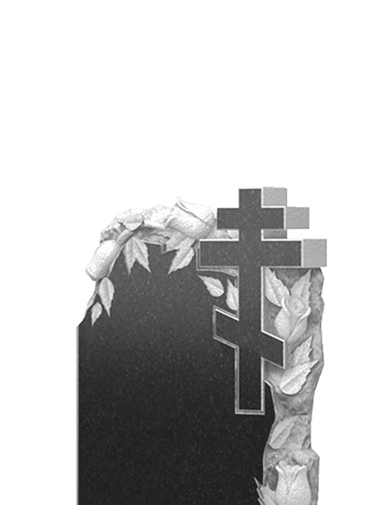 Памятники из гранита с цветами в Москве